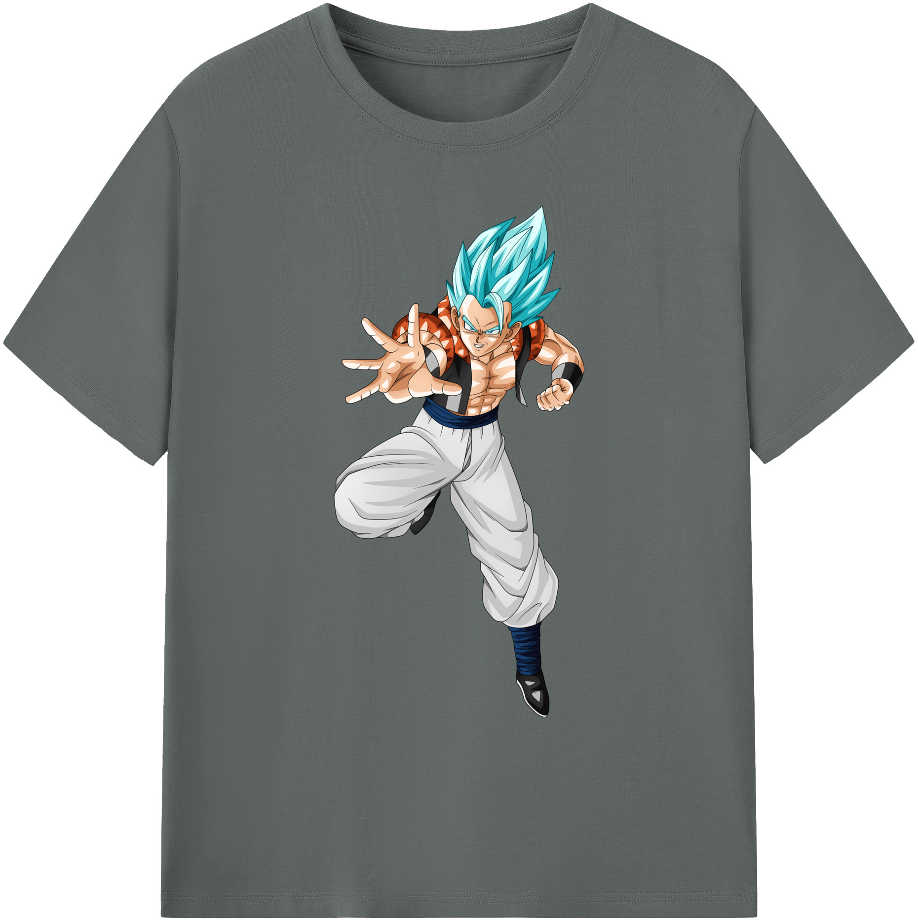 （画像用） ドラゴンボール ベジータ四世（Bejīta Yonsei）DRAGON BALL Vegeta IV 綿100％ メンズ半袖Tシャツ｜肌触りやわらか＆通気性